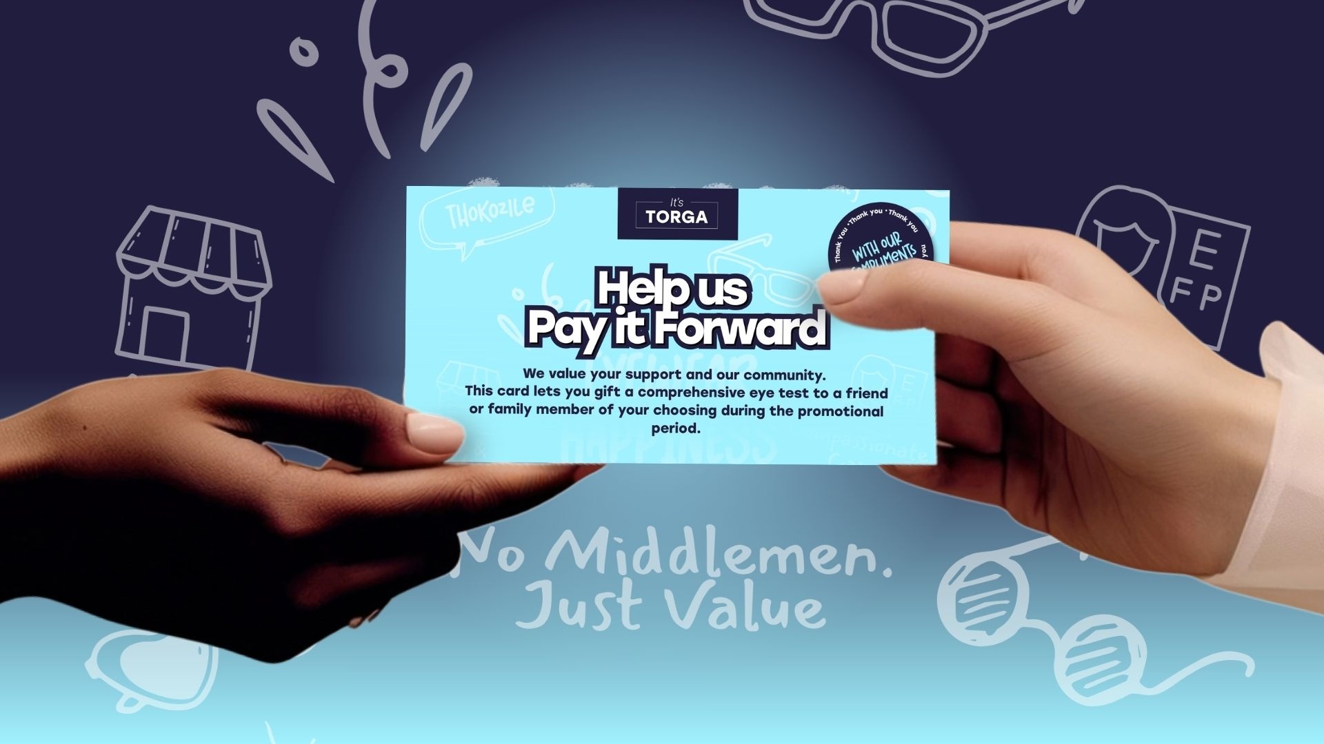 Pay It Forward October Eye Awareness Month