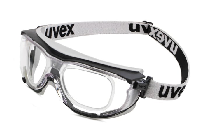 Picture of uvex 5501 Safety Goggle Black Grey