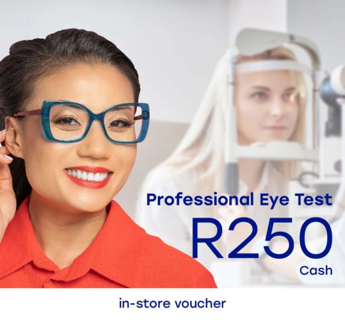 Picture of Eye Test for Just R250 In-Store Voucher