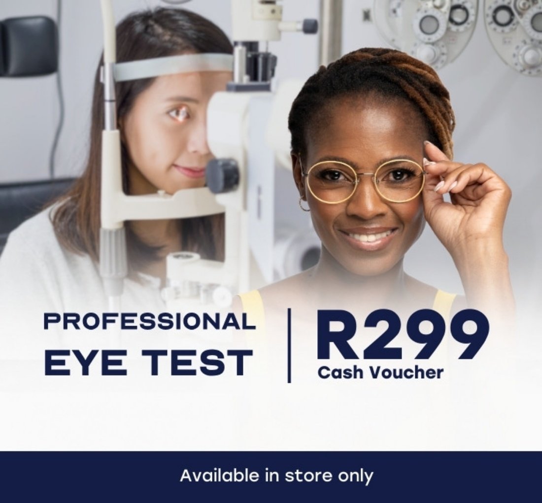 Picture of Eye Test for Just R299 In-Store Voucher