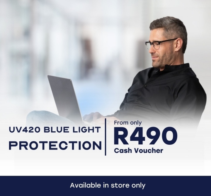 Show details for UV420 Blue Light Protection Voucher Picture of UV420 Blue Light Protection Voucher