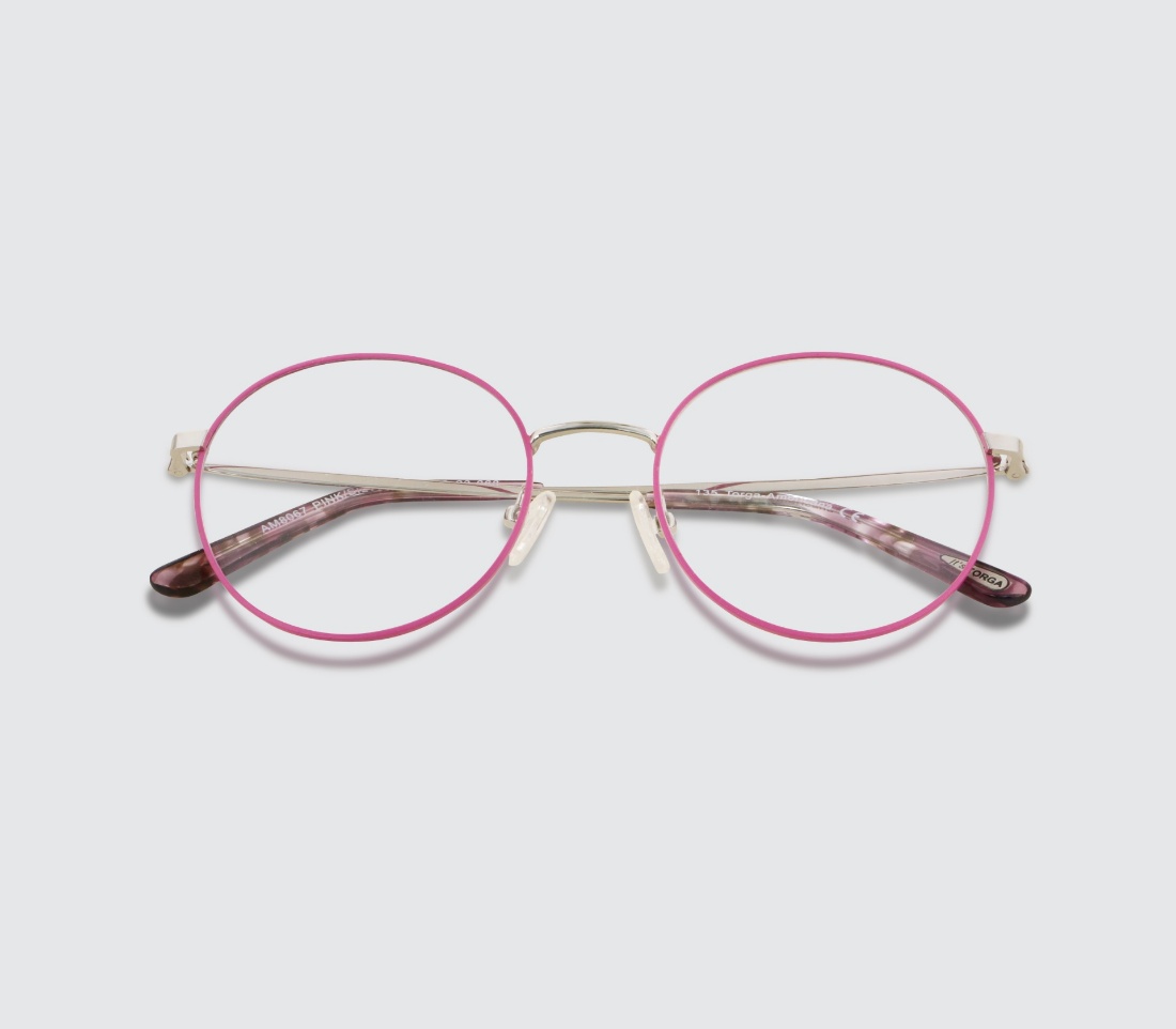 Americana 8067 Pink Silver