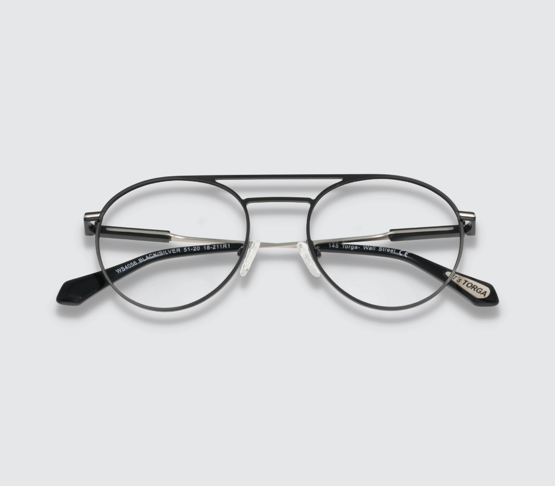 Wall Street 4056 Black Silver